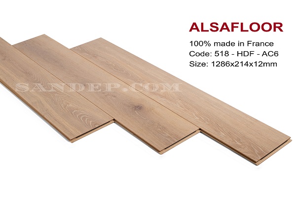 Sàn gỗ Alsafloor 518