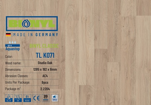 Sàn gỗ Binyl K071
