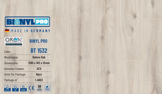 Sàn gỗ Binyl Pro 1532