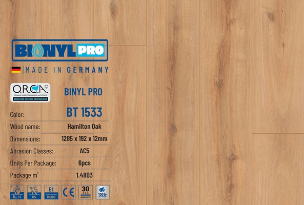 Sàn gỗ Binyl Pro 1533