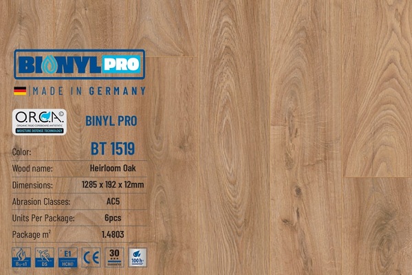 Sàn gỗ Binyl Pro 1519