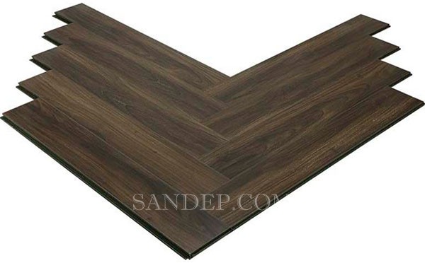 Sàn gỗ Jawa xương cá 163 cốt xanh