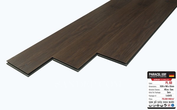 Sàn gỗ Paracel Luxury 12mm PL68