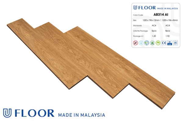 Sàn gỗ U Floor AB314 AI