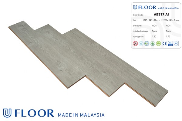 Sàn gỗ U Floor AB317 AI
