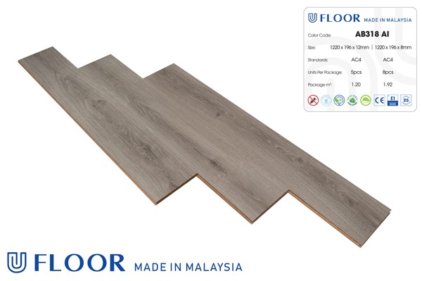 Sàn gỗ U Floor AB318 AI