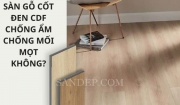 Sàn gỗ cốt đen CDF có chống ẩm, chống mối mọt không?