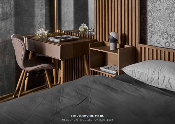 bàn tủ gỗ MFC An Cường