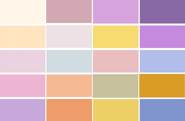 Tông màu Pastel màu xu hướng 2023 - Phối màu trong thiết kế nội thất
