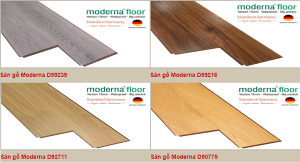 Báo giá sàn gỗ Moderna Floor cao cấp