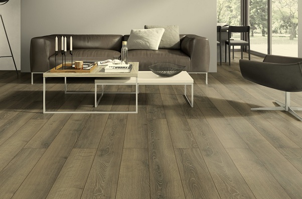 gỗ công nghiệp lót sàn màu tối