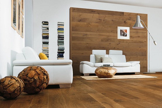 gỗ công nghiệp ốp tường trang trí phòng khách