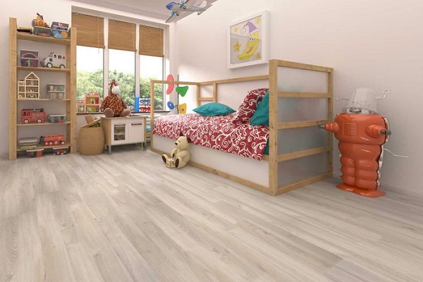 gỗ ép công nghiệp lát sàn phòng ngủ
