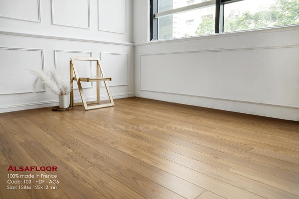 mẫu sàn gỗ alsafloor 103
