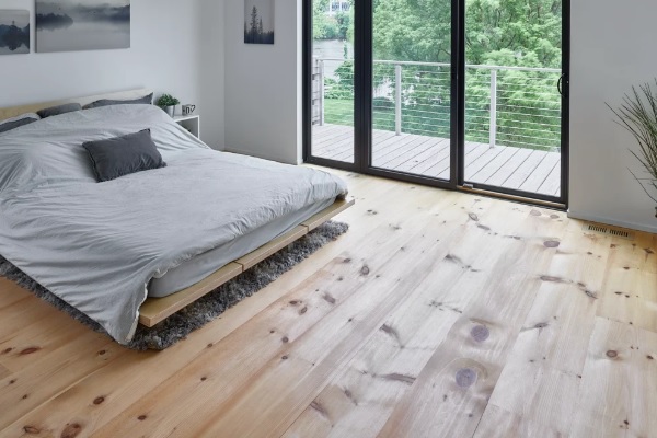 mẫu sàn gỗ thông trắng