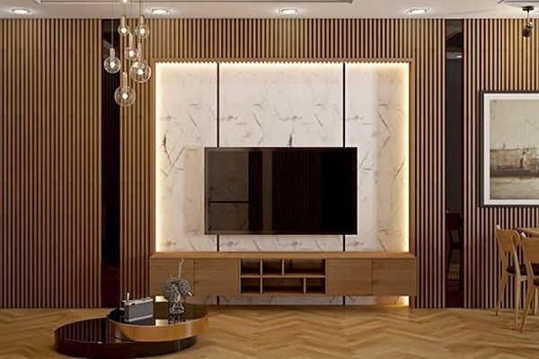 ốp tường phòng ngọc hà