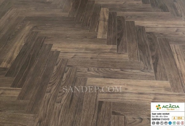 sàn gỗ xương cá Acacia A094
