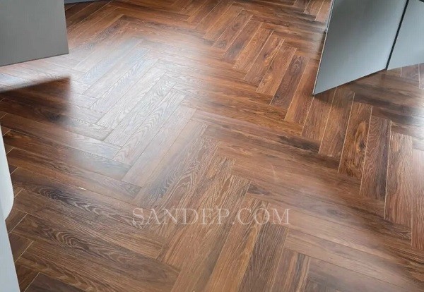 Sàn gỗ Xương Cá Acacia 8mm 809