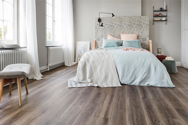 Sàn gỗ công nghiệp phòng ngủ cao cấp
