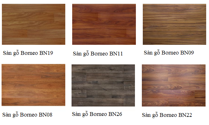 sàn gỗ cốt đen borneo