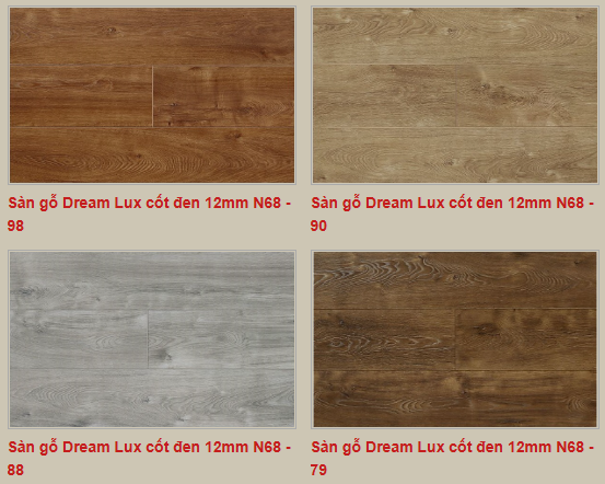 sàn gỗ cốt đen dream lux