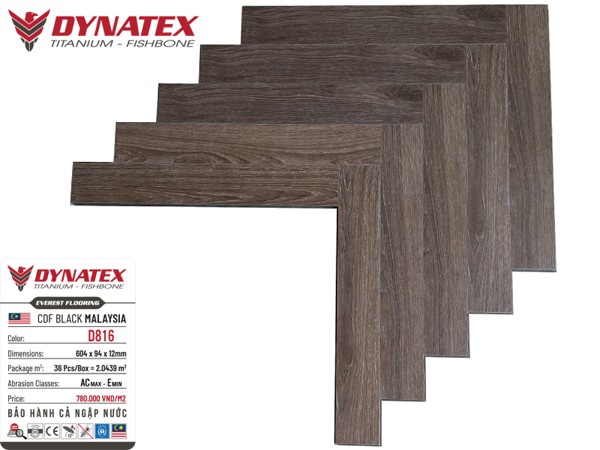 Sàn gỗ DYNATEX xương cá D816