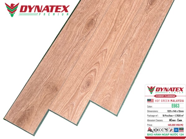 Sàn gỗ DYNATEX cốt xanh E663
