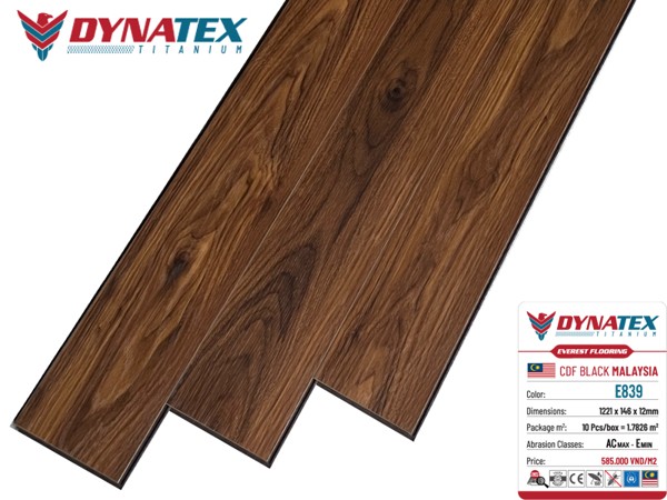 Sàn gỗ cốt đen DYNATEX E839