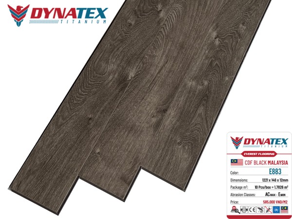 Sàn gỗ DYNATEX cốt đen E883