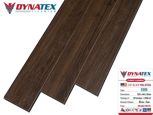 Sàn gỗ cốt đen DYNATEX E999