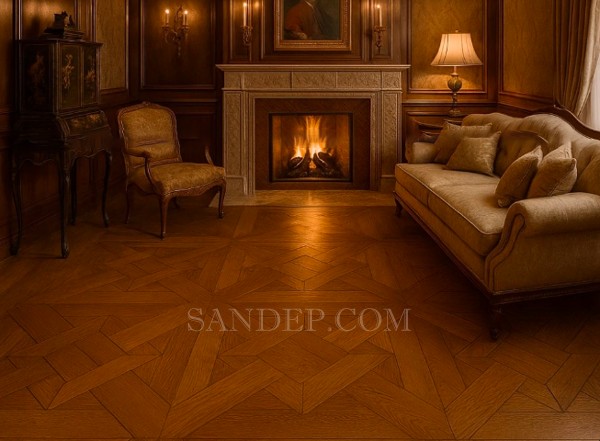 Vân gỗ: Cấu trúc định hướng – tinh xảo như parquet cổ điển