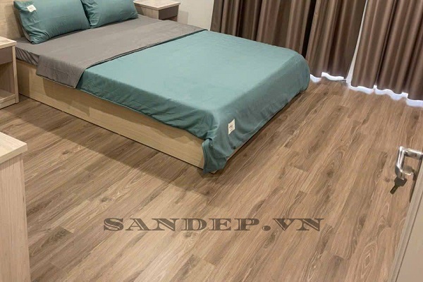 sàn gỗ indonesia phòng ngủ