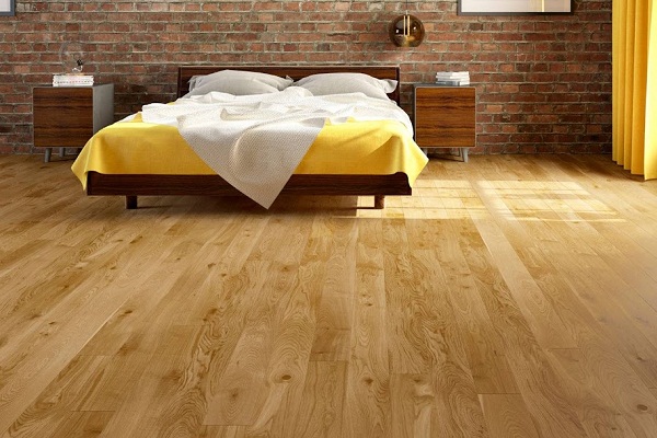 sàn gỗ kỹ thuật lát phòng ngủ