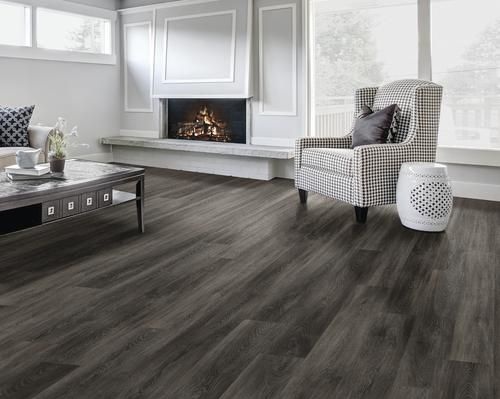 Sàn gỗ màu xám kết hợp với nội thất thế nào?