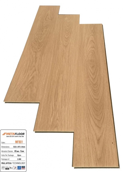 Sàn gỗ MetaFloor cốt xanh lát truyền thống