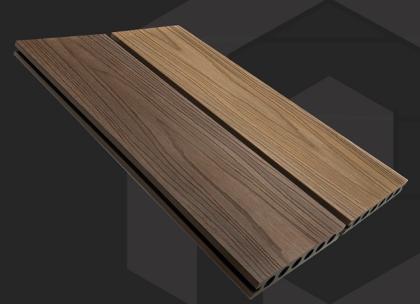 sàn gỗ nhựa ngoài trời 2 lớp đẹp