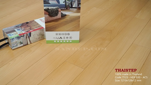 sàn gỗ Thaistep T123 12mm