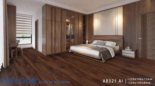 Vân gỗ sàn gỗ U Floor AB321 AI