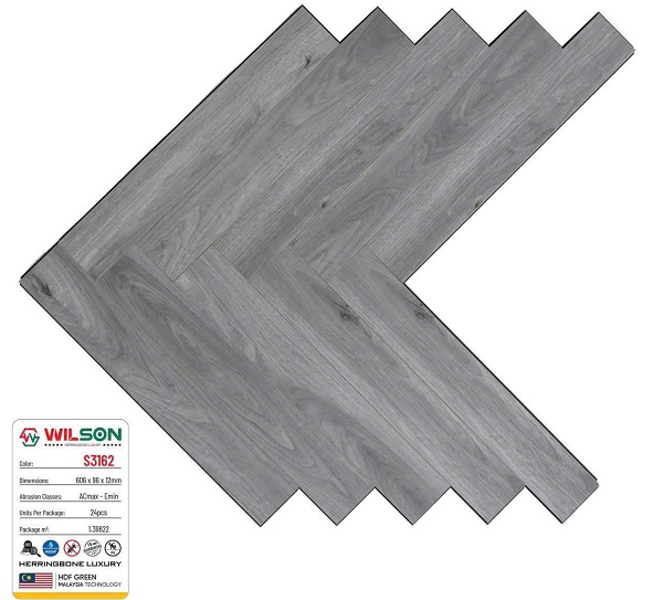 sàn gỗ Wilson xương cá S3162