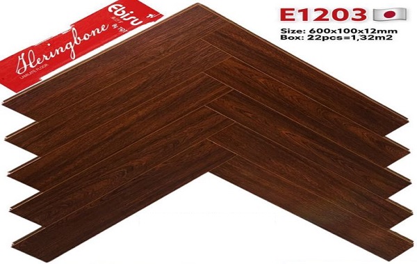 Sàn gỗ xương cá Ebisu E1203
