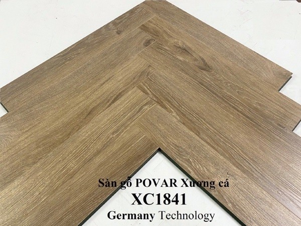 Sàn gỗ Povar XC1841 – Nâu gỗ sồi cổ điển