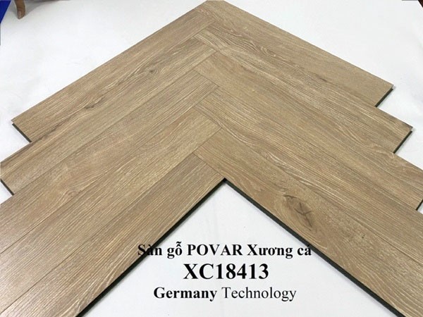 Sàn gỗ Povar XC18413 – Nâu be nhẹ nhàng