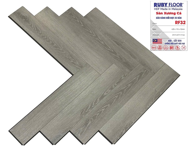 Sàn gỗ Ruby Floor RF42