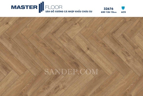 Sàn gỗ Master Floor xương cá Mã 32676