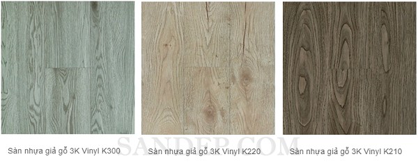 Sàn nhựa 3K Vinyl dán keo