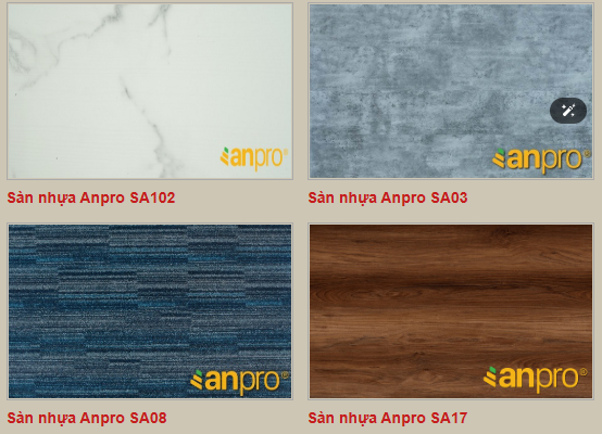 sàn nhựa Anpro giá rẻ