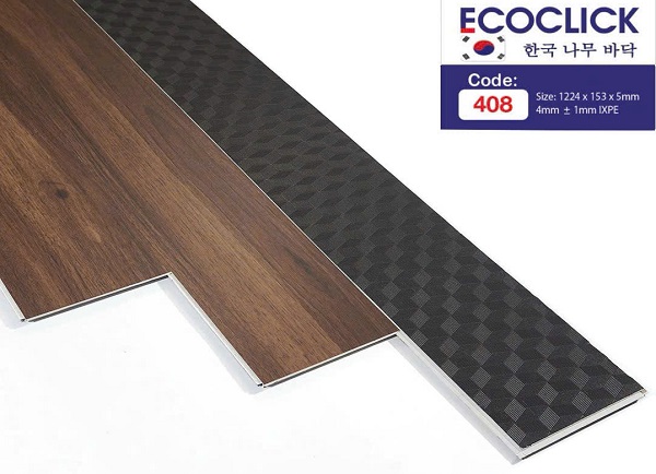 Mẫu sàn nhựa EcoClick 408