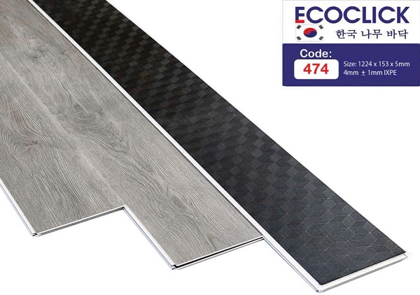 Mẫu sàn nhựa EcoClick 474
