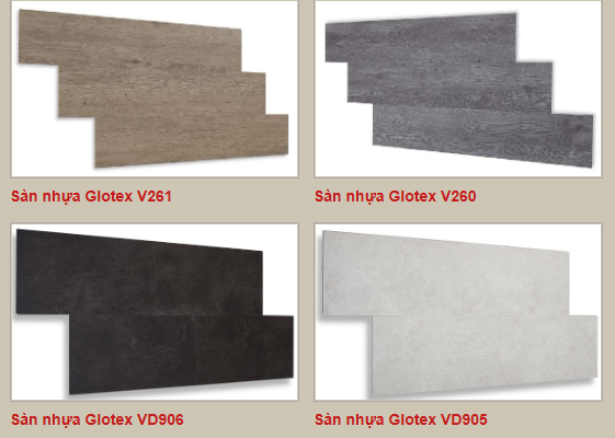 sàn nhựa glotex giá rẻ