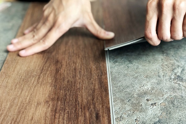 sàn nhựa hèm khóa kosmos